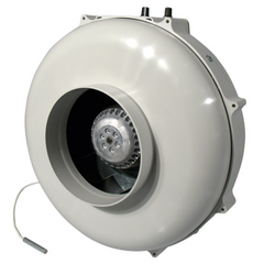 PK Rohrventilator, 400 m³/h, für 125 mm Rohr, integrierter temperaturabhängiger Drehzahlregler