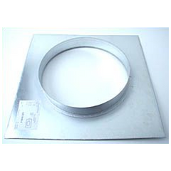 Wandflansch, Metall, für ø 315 mm
