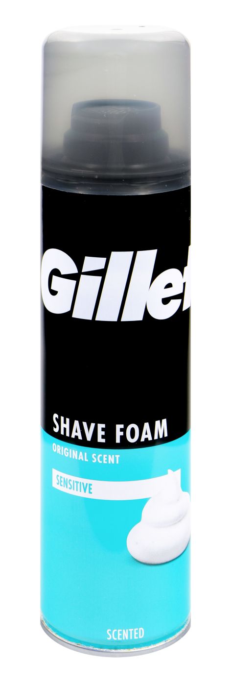 Gillette Rasierschaum Empfindliche Haut, 200 ml