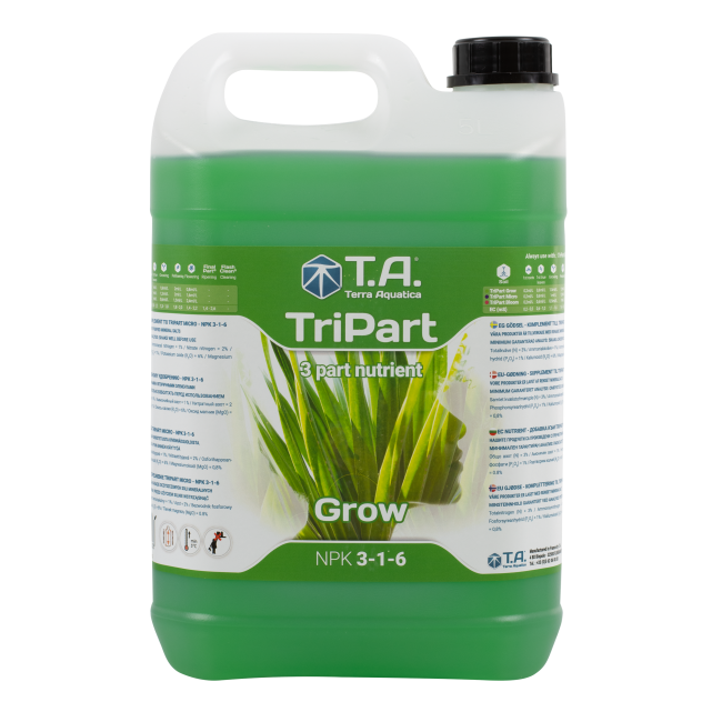 T.A. TriPart Grow, 5 L (GHE Flora Grow)