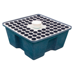 T.A. HydroCloner Spinner 72, hydroponisches System für 72 Pflanzen, 70 L