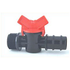 Absperrhahn für 25 mm 3/4 Zoll AG