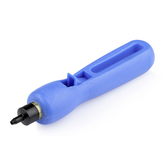Handlochstempel, Luxus, blau