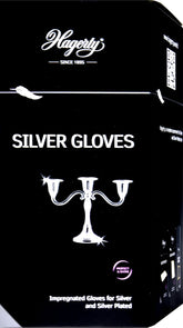 Hagerty Silver Gloves, 1 Paar