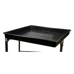 Garland Pflanzschale, schwarz, quadratisch, 120 x 120 x 12 cm