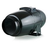 Ventilution Silent Line, Metall-Rohrventilator, 2050 m³/h, für 315 mm Rohr, schwarz