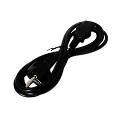 Stromkabel Eurostecker zu IEC-Stecker, weiblich, 2m