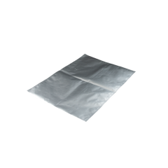 Qnubu Beutel aus Aluminiumfolie silberne, verschließbar, 45 x 60 cm, 50 St je Pckg