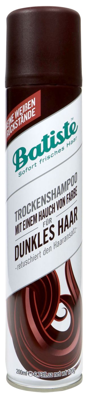 Batiste Trockenshampoo Color Dunkel, 200 ml