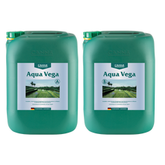 CANNA Aqua Vega A und B, Wachstumsdünger, je 20 L