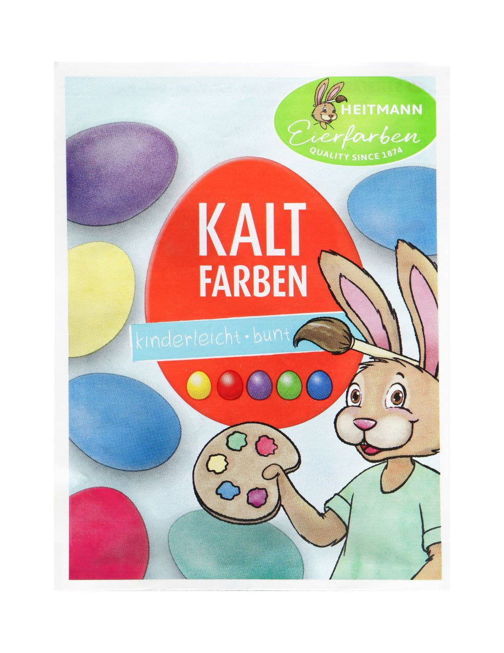 Eierfarbe Kaltfarben