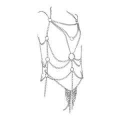 Rimba - BH + Slip, Set aus metal Ketten
