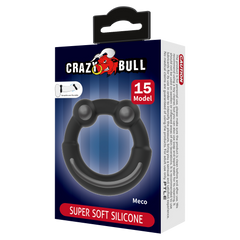 Crazy Bull - Meco - Cock Ring - Modell 15 - Schwarz