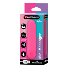 Pretty Love - Stefan - Mini-Massager- Rosa