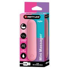 Pretty Love - Stefan - Mini-Massager - Hellrosa