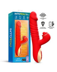 IY - Ascen - Rabbit-Vibrator - Thrusting und Waving Vibrator mit App - Rot
