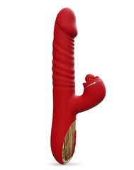 IY - Ascen - Rabbit-Vibrator - Thrusting und Waving Vibrator mit App - Rot
