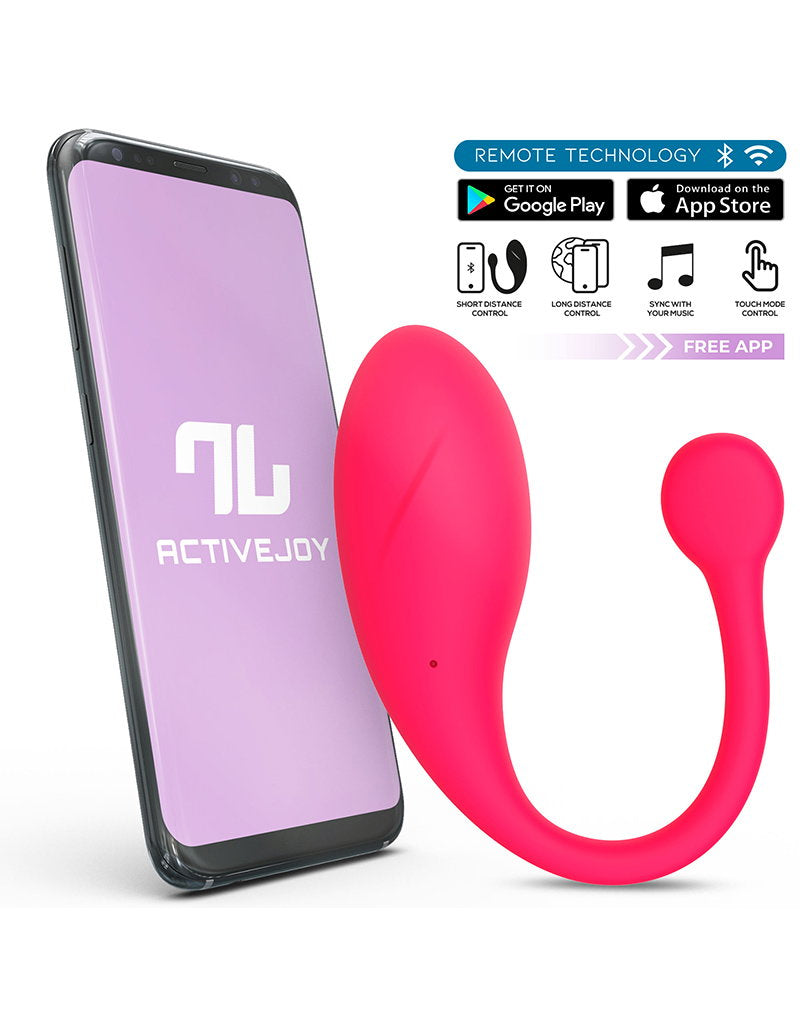 IY - Bulby - Vibrierendes Ei mit App - Dunkelrosa