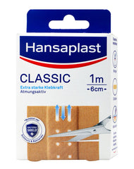 Hansaplast Classic 1 m : 6 cm, 1 er