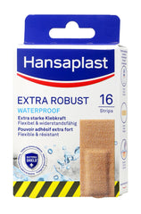 Hansaplast Extra Robust Waterproof Strips, 16 er