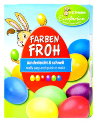 Eierfarbe Farben Froh, 6 flüssige Eierfarben