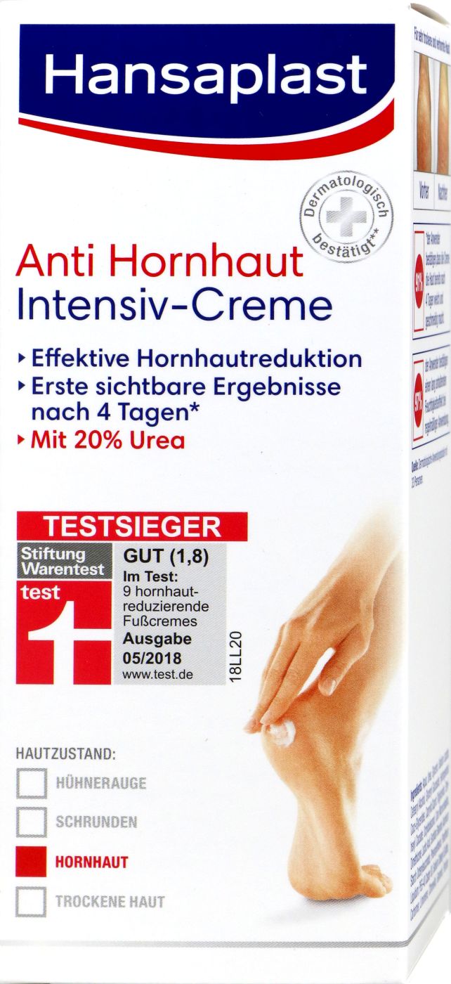 Hansaplast Anti-Hornhaut Creme, 75 ml