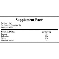 Bcaa + Cytrulline - 600g - Black Currant