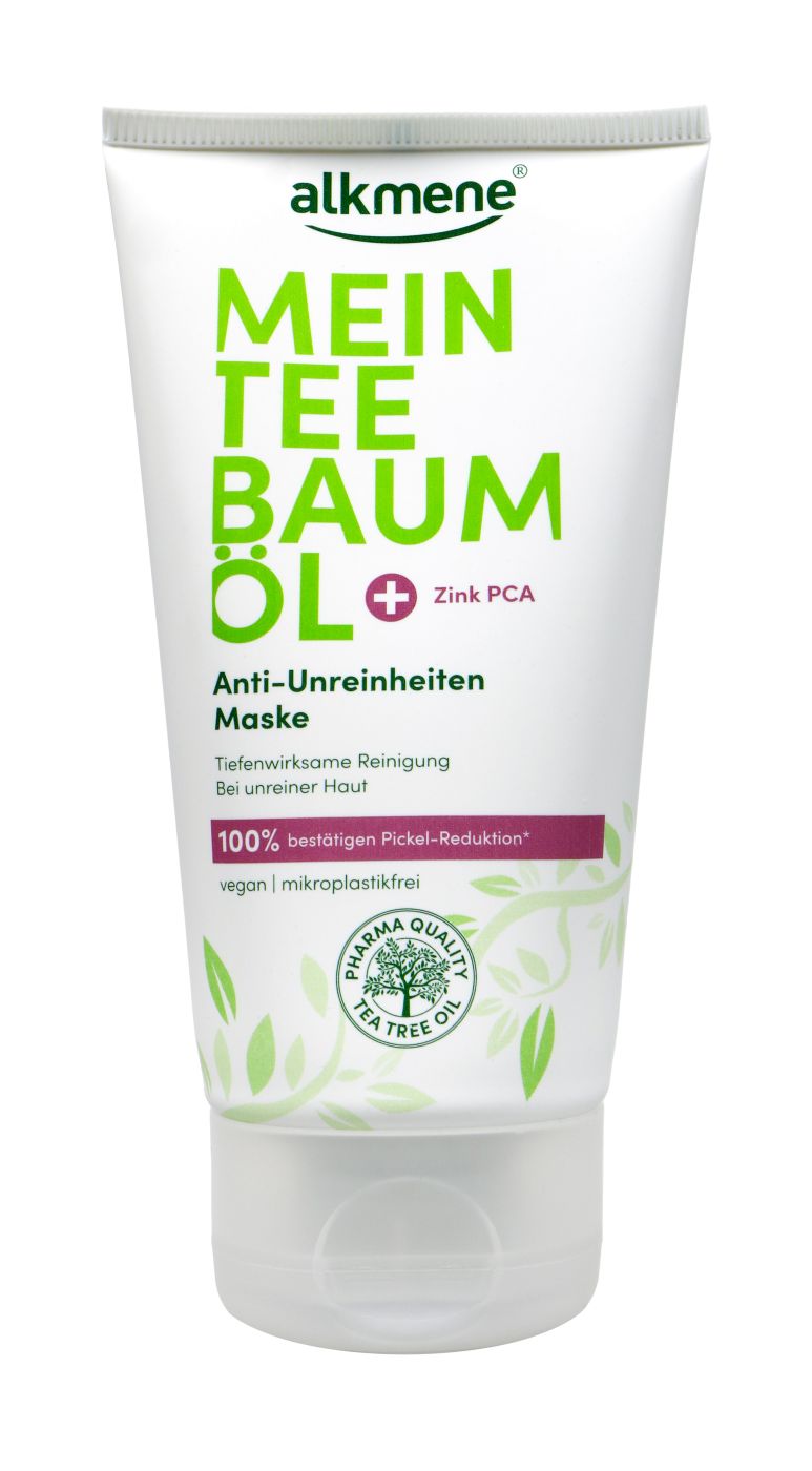 Alkmene Teebaumöl Anti-Unreinheiten Maske, 75 ml