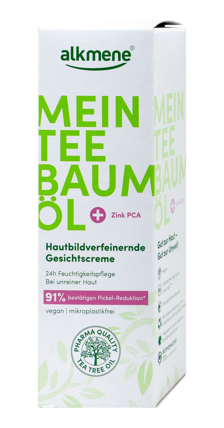 Alkmene Teebaumöl Gesichtscreme, 50 ml