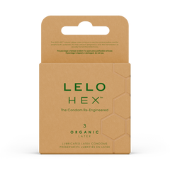 LELO HEX™ - Organic-Kondome (3er-Pack)