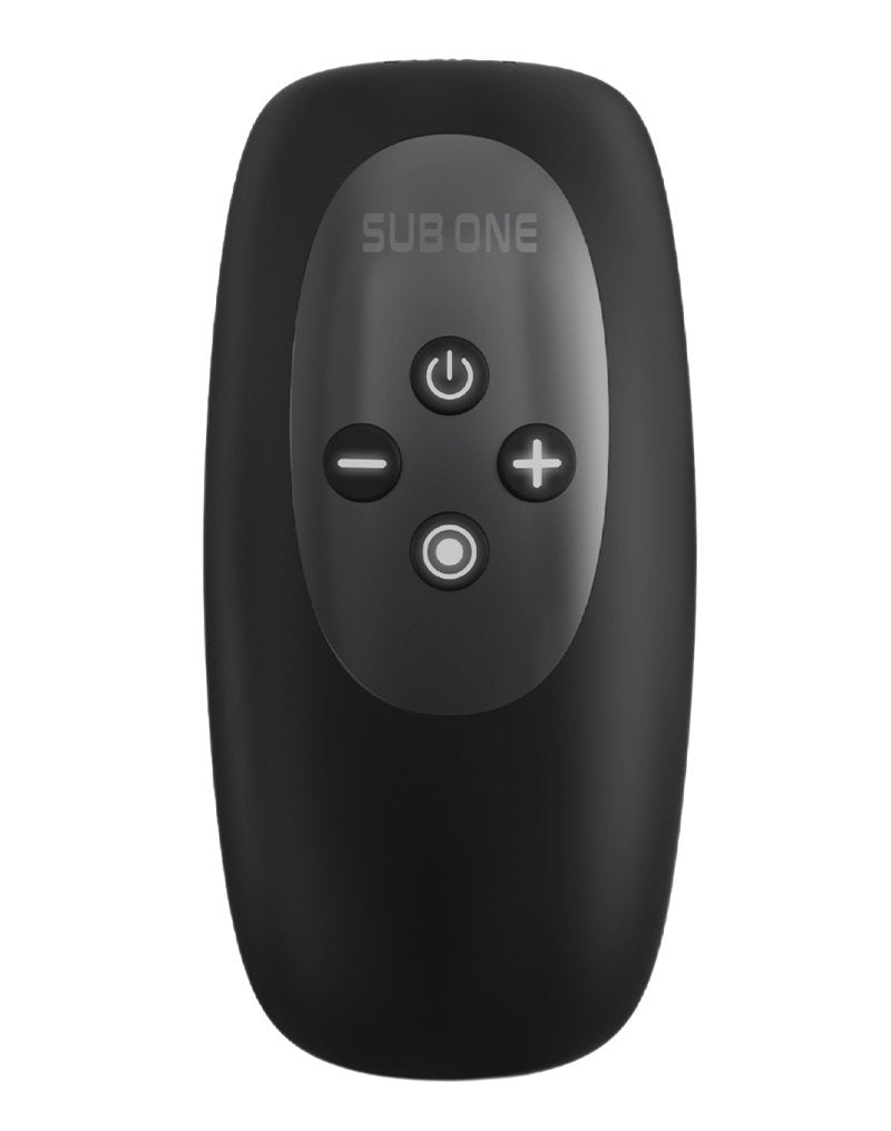 MANWAN - Sub One - Vibrierender Masturbator mit Klopffunktion - Infinity Black
