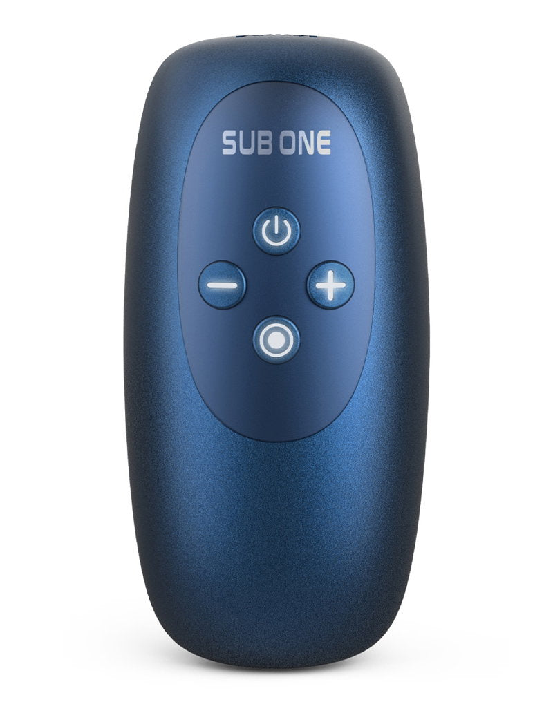 MANWAN - Sub One - Vibrierender Masturbator mit Klopffunktion - Stellar Blue