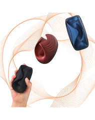 MANWAN - Sub One - Vibrierender Masturbator mit Klopffunktion - Velvet Red