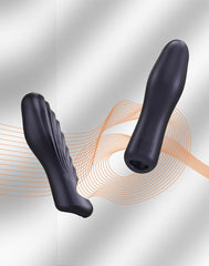 MANWAN - Ryzer - Penisverlängerung und weiche Masturbationshülle - Black Plum