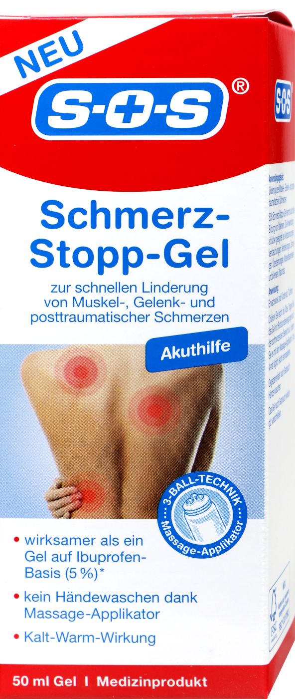 SOS Schmerz-Stopp Gel, 50 ml