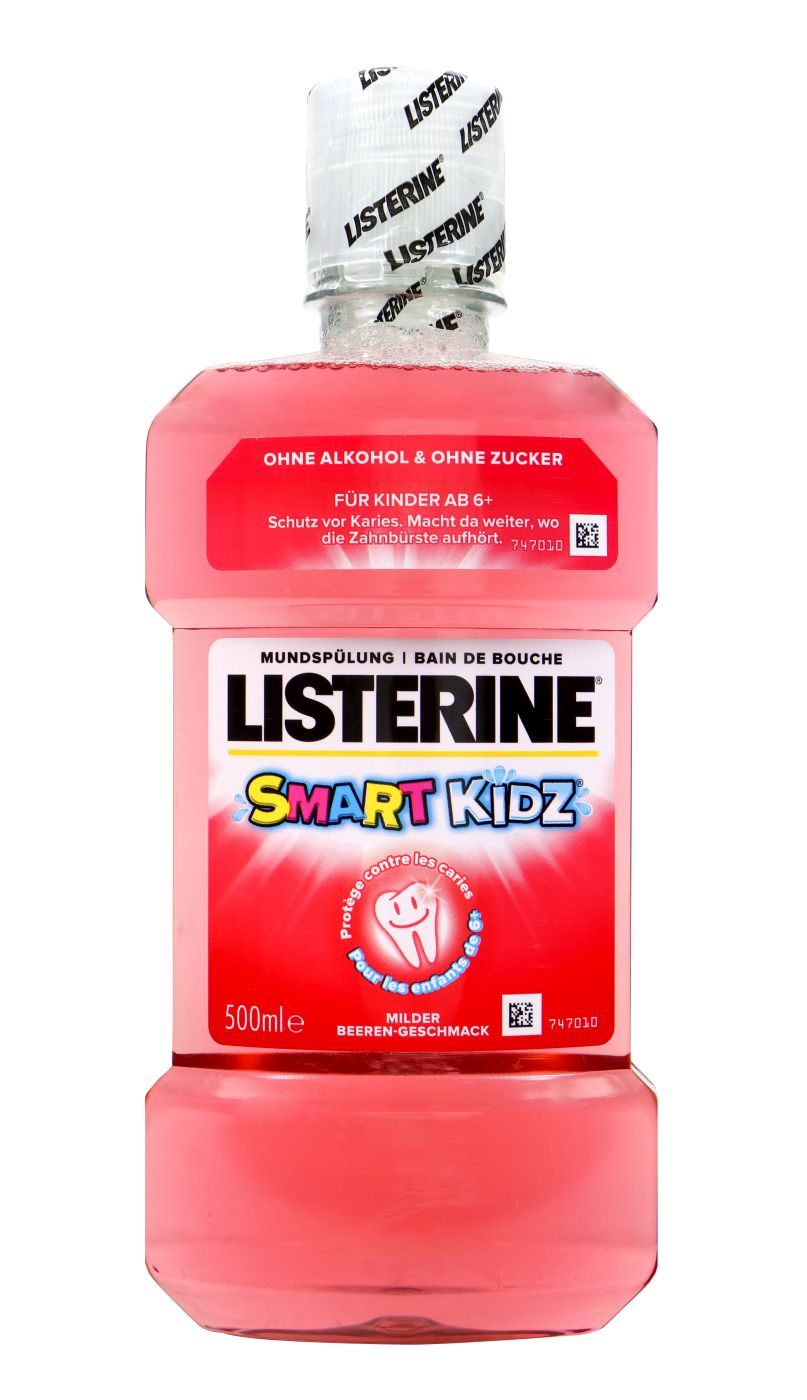 Listerine Mundspülung Smart Kidz Beerengeschmack, 500 ml