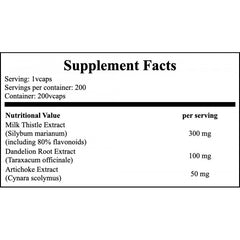 Silymarin 300mg - 200vcaps