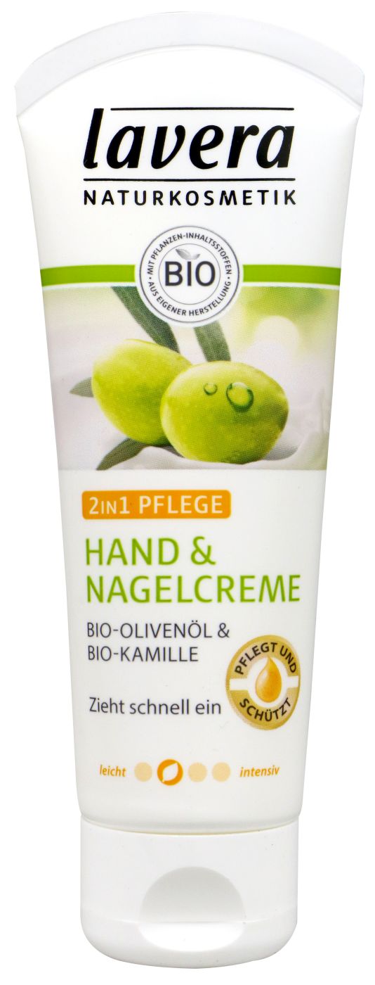 Lavera Gute Nacht Hand & Nagelcr.2in1 Maske Bio-Traube&Sheab, 75 ml