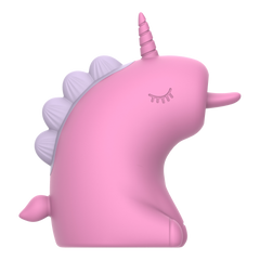 ER - Cupcake Unicorn - 360° rotierender Zungenmassagegerät - Pink