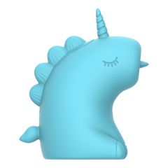 ER - Snowflake Unicorn - Massagegerät mit Leckzunge - Blau