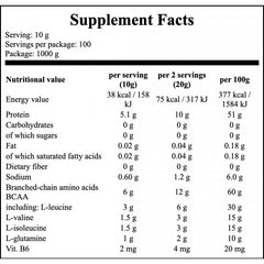 BCAA Xplode - 1000g - Orange