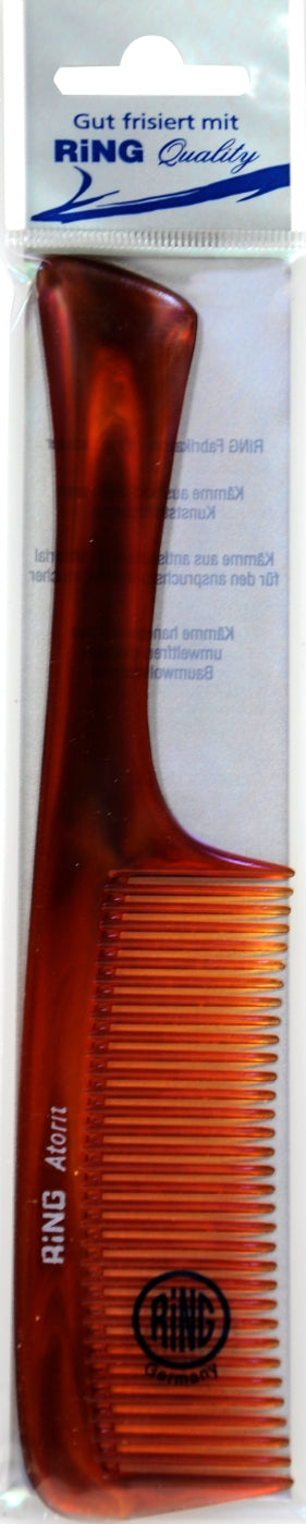 Kamm Griff Acetat Havanna Grob, 21 cm