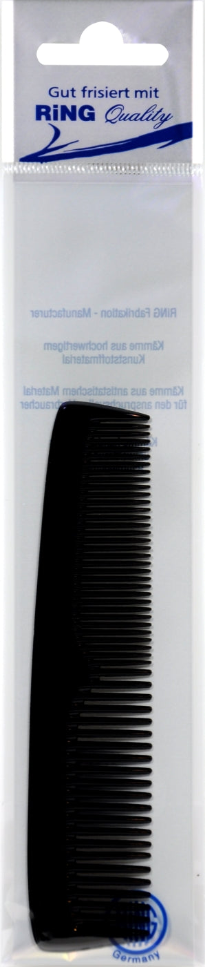 Kamm Taschen Schwarz, 13 cm