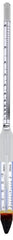 Kitzinger Alkoholometer mit Thermometer, 0 - 100 %