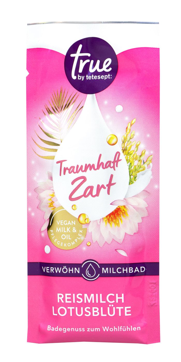 Tetesept Bad Traumhaft Zart Reismilch Lotusblüte, 25 ml