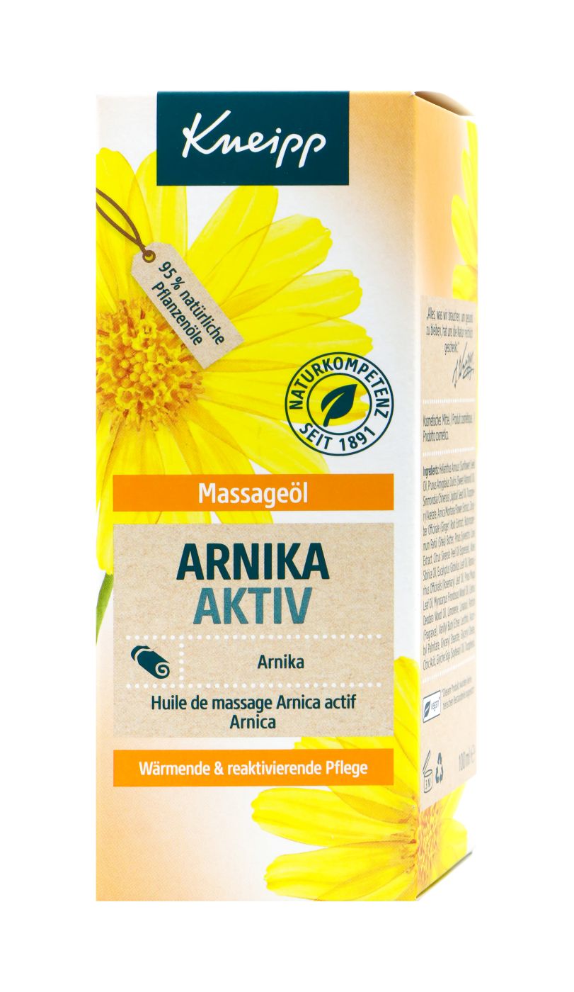 Kneipp Sport Aktiv Massageöl, 100 ml