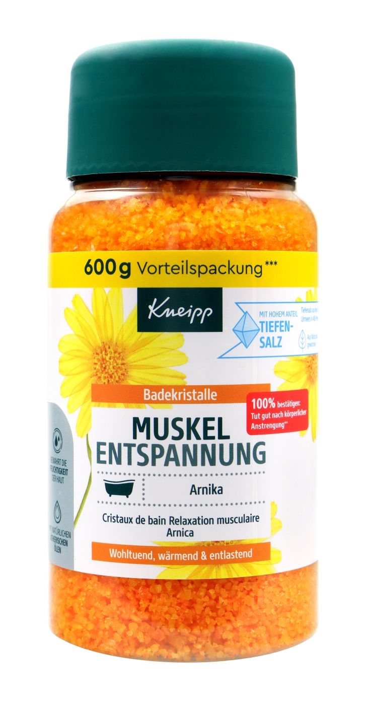 Kneipp Badekristalle Muskel Entspannung, 600 g