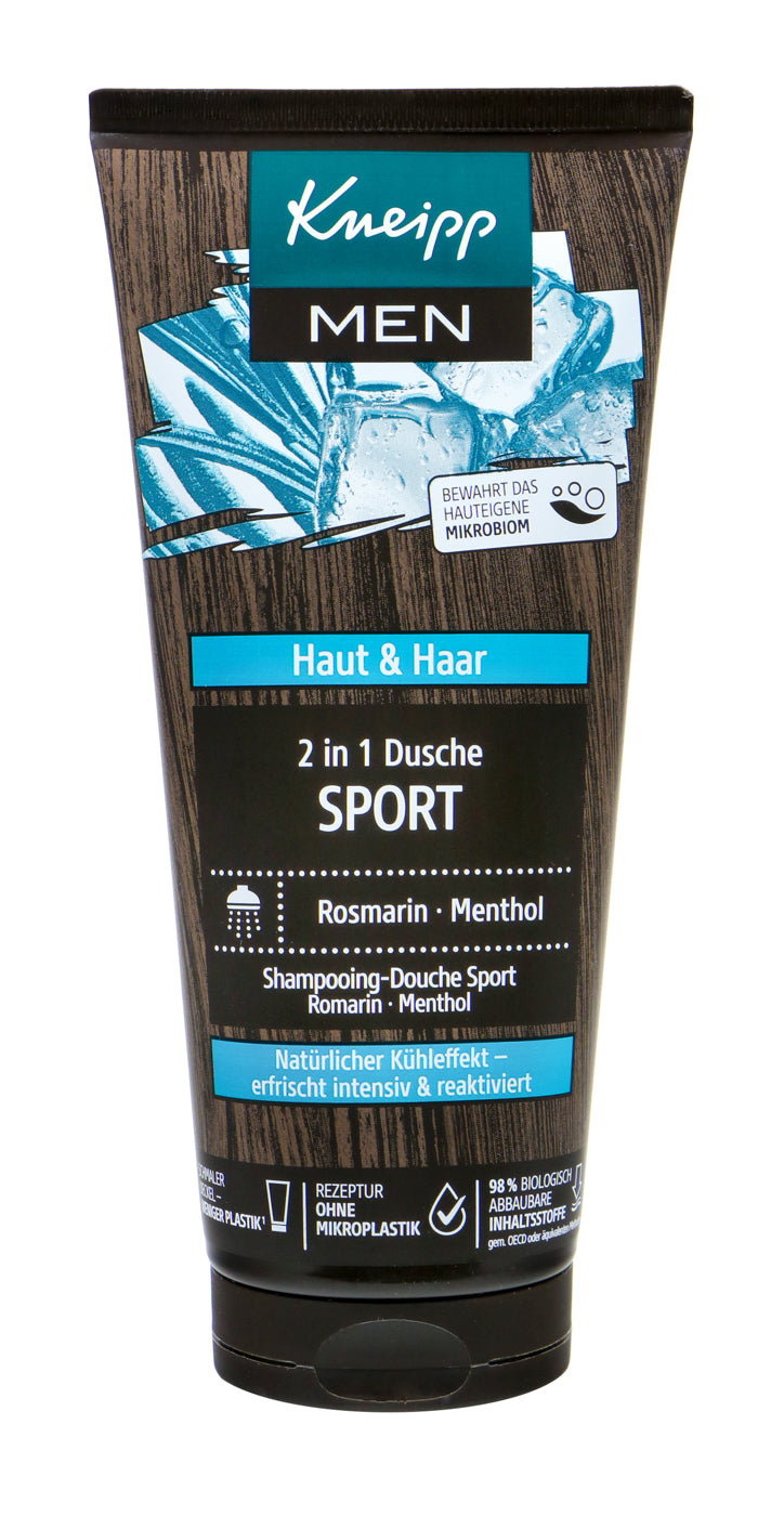 Kneipp Men 3in1 Dusche Sport, 200 ml