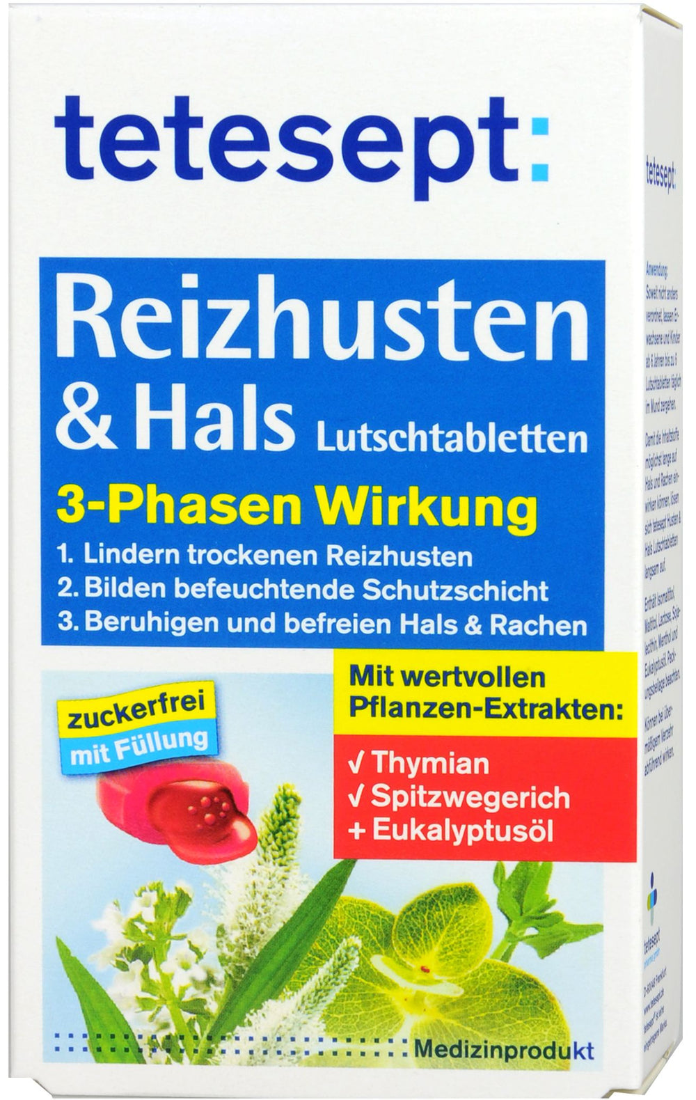Tetesept Husten und Hals Lutschtabletten, 20 er
