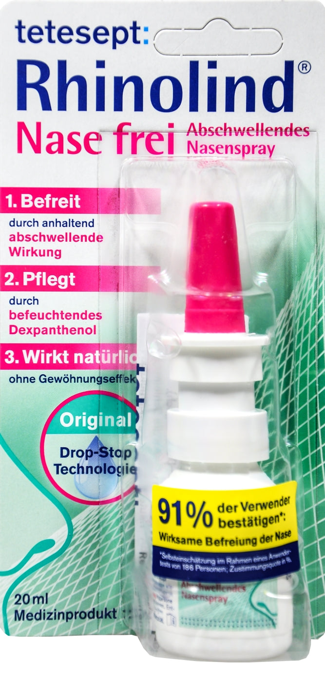 Tetesept Rhinolind Nasenfrei Spray, 20 ml
